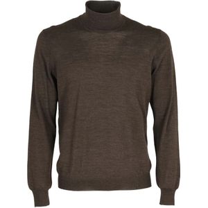 Tagliatore, Heren, Truien, Bruin, Maat: XL Zijde,
