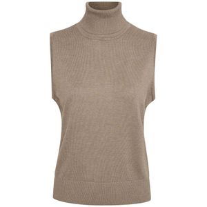 Saint Tropez, Dames, Truien, Bruin, Maat: L Viscose,