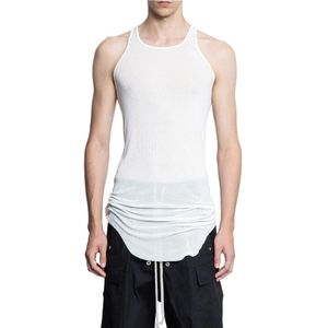 Rick Owens, Heren, Tops, Wit, Maat: M Zijde,