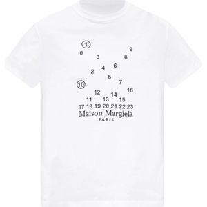 Maison Margiela, Heren, Tops, Wit, Maat: L Katoen,