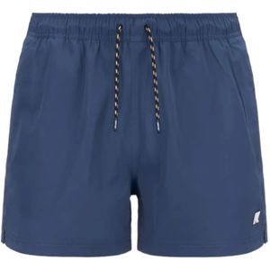 K-Way, Heren, Badkleding, Blauw, Maat: XL Synthetisch,