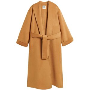 By Malene Birger, Dames, Mantels, Bruin, Maat: M Wol,