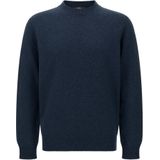 Boggi Milano, Heren, Truien, Blauw, Maat: S Wol,