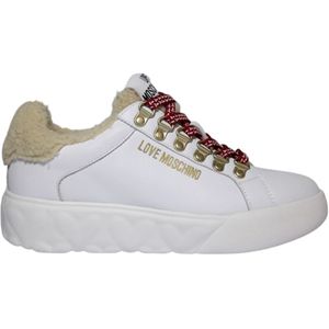 Love Moschino, Dames, Schoenen, Wit, Maat: 36 EU