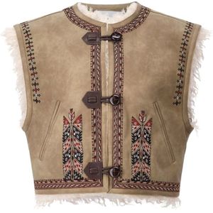 Isabel Marant, Dames, Jassen, Bruin, Maat: XS