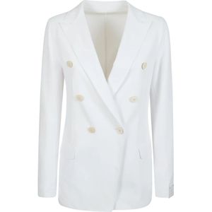 Eleventy, Dames, Jassen, Wit, Maat: 3XS Katoen,