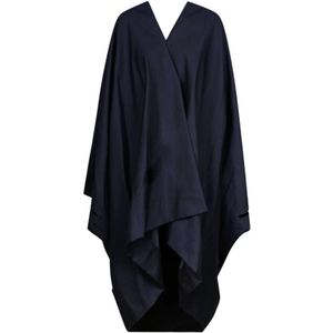 Maison Margiela, Dames, Jassen, Blauw, Maat: XS Mohair,
