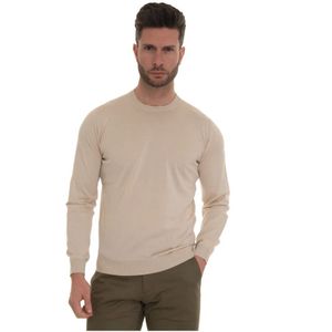 Hindustrie, Heren, Truien, Beige, Maat: 4XL Katoen,