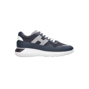 Hogan Blauwe Interactive3 Sneakers , Blue , Heren , Maat: 43 EU