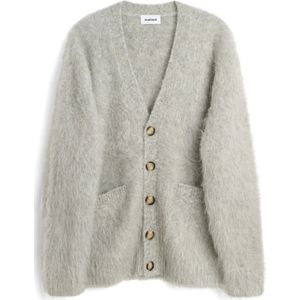 Soulland, Dames, Truien, Grijs, Maat: Xs/S Wol,