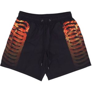 Propaganda, Heren, Badkleding, Zwart, Maat: XL Poliester,