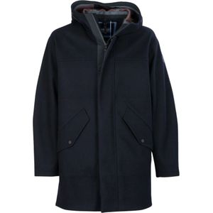 People of Shibuya, Heren, Mantels, Blauw, Maat: 2XL Polyamide,