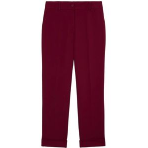 Oltre, Dames, Broeken, Rood, Maat: S Poliester,