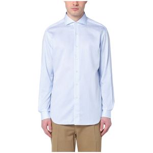 Xacus, Heren, Overhemden, Blauw, Maat: 3XL