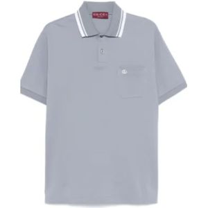 Gucci, Heren, Tops, Blauw, Maat: L Katoen,