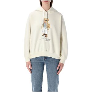Polo Ralph Lauren, Dames, Sweatshirts & Hoodies, Beige, Maat: M
