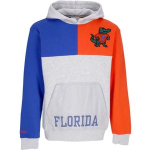 Mitchell & Ness, Heren, Sweatshirts & Hoodies, Veelkleurig, Maat: XL Fleece,