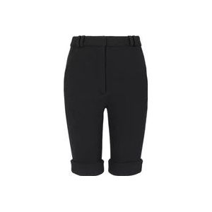 Balmain Fietsbroek in dubbele crêpe , Black , Dames , Maat: S