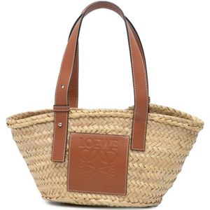 Loewe Pre-owned, Dames, Pre-owned, Bruin, Maat: ONE Size Leer,