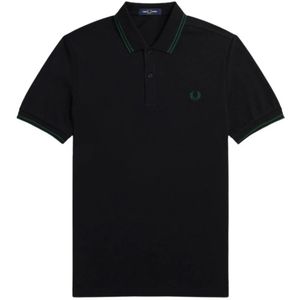 Fred Perry, Heren, Tops, Zwart, Maat: 3XL Katoen,