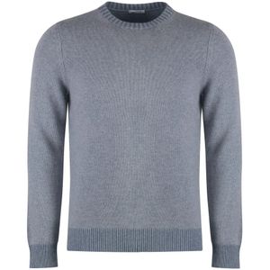 Malo, Heren, Truien, Blauw, Maat: S Kasjmier,