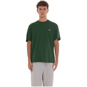 Lacoste, Heren, Tops, Groen, Maat: XL Jersey,