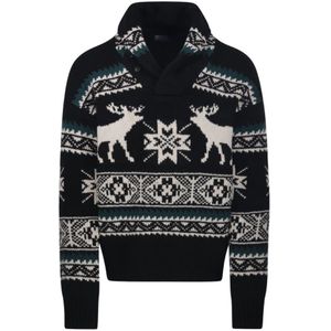 Ralph Lauren, Heren, Truien, Zwart, Maat: S Wol,