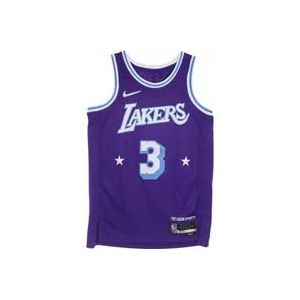 Nike Anthony Davis NBA Swingman Jersey , Purple , Heren , Maat: S