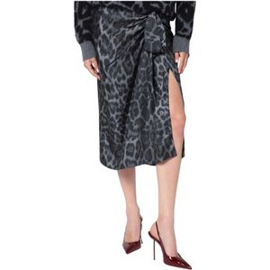 Stella McCartney, Dames, Rokken, Grijs, Maat: M