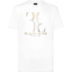 Billionaire, Heren, Tops, Wit, Maat: XS Katoen,