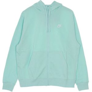 Nike, Heren, Sweatshirts & Hoodies, Blauw, Maat: XL Katoen,