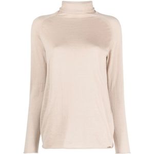 Kiton, Dames, Tops, Beige, Maat: S Zijde,