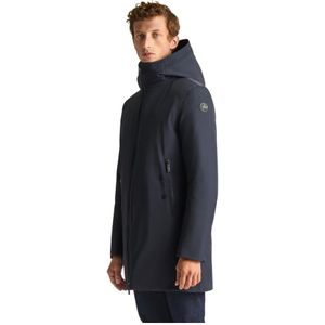 Fusalp, Heren, Mantels, Blauw, Maat: 3XL Leer,