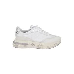 Premiata Witte Cassie Sneakers , White , Dames , Maat: 37 EU