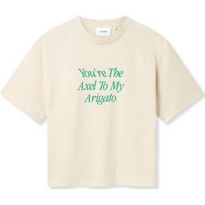 Axel Arigato, Dames, Tops, Beige, Maat: M Katoen,