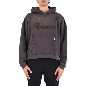 Represent, Heren, Sweatshirts & Hoodies, Grijs, Maat: S Katoen,