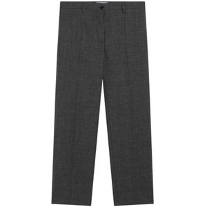 Prada, Dames, Broeken, Grijs, Maat: L