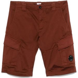 C.p. Company, Heren, Korte broeken, Rood, Maat: XS Katoen,