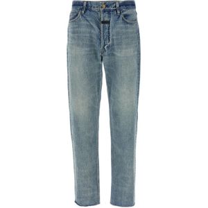 Fear Of God, Heren, Jeans, Blauw, Maat: W31 Katoen,