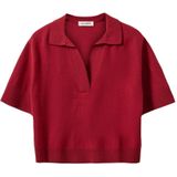 Sofie Schnoor, Dames, Blouses & Shirts, Rood, Maat: L Wol,