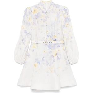 Zimmermann Lila Elegante Jurk , Multicolor , Dames , Maat: L