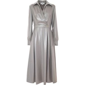 Kocca, Dames, Jurken, Grijs, Maat: L