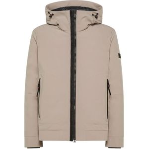 Peuterey, Heren, Jassen, Beige, Maat: L Jersey,