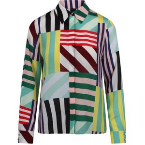 Alice + Olivia, Dames, Blouses & Shirts, Veelkleurig, Maat: M Zijde,