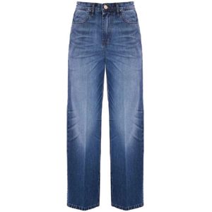 Kocca, Dames, Jeans, Blauw, Maat: W26 Katoen,