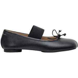 MM6 Maison Margiela - Ballerina - Zwart - 100% Schapenleer