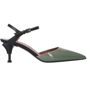 Premiata, Dames, Schoenen, Groen, Maat: 36 EU Leer,