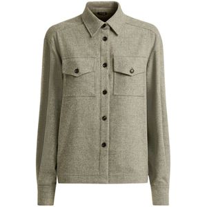 Kiton, Dames, Jassen, Groen, Maat: XS Wol,