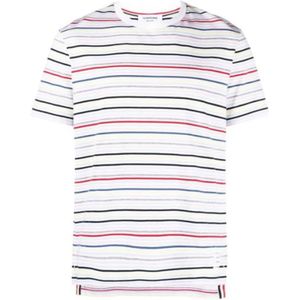 Thom Browne, Heren, Tops, Veelkleurig, Maat: M Katoen,