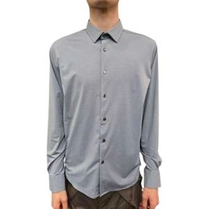 Rrd, Heren, Overhemden, Blauw, Maat: L Polyamide,